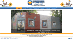 Desktop Screenshot of mosaiques-gardere.com